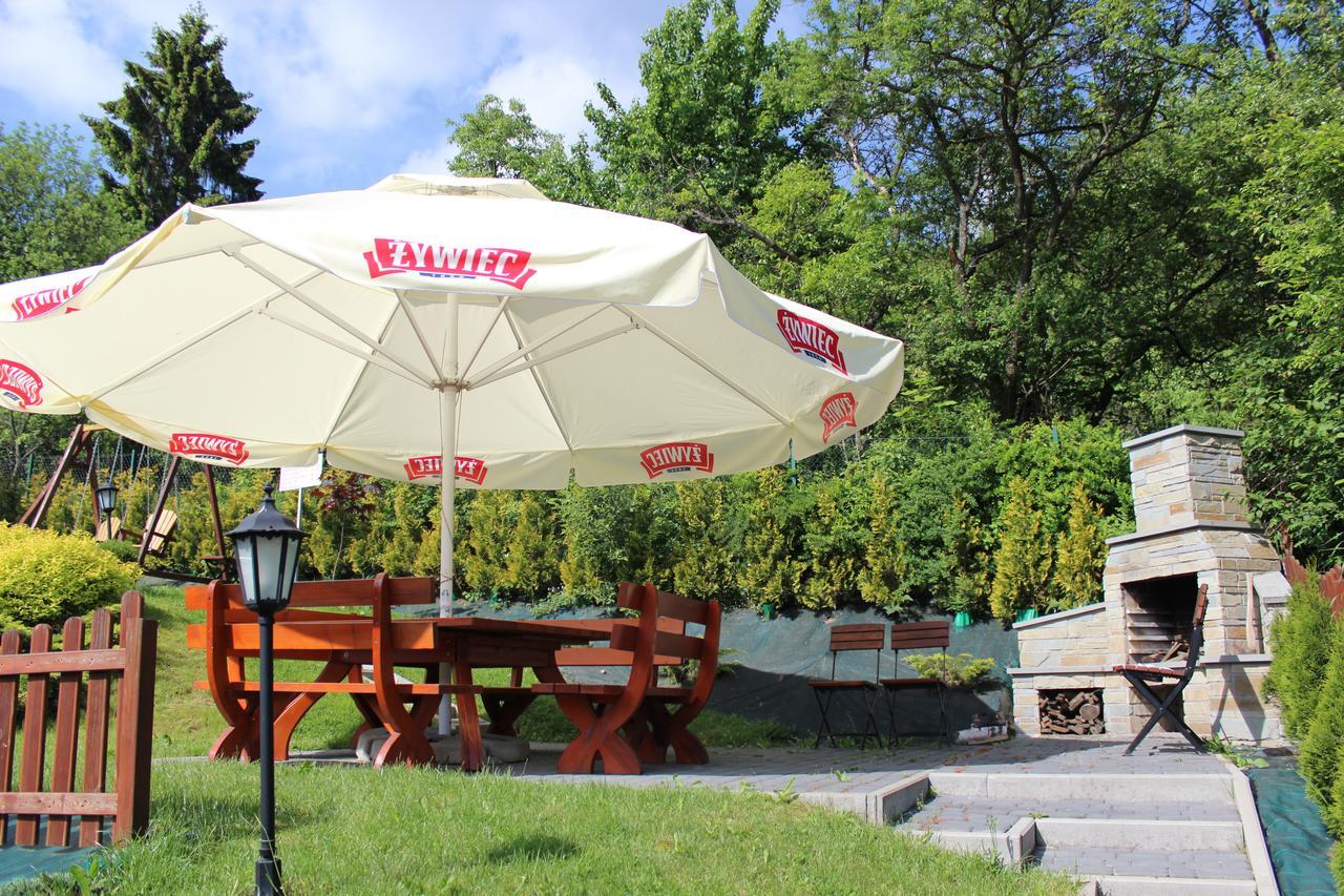 Hotel Pensjonat Gaborek Krynica-Zdrój Exterior foto